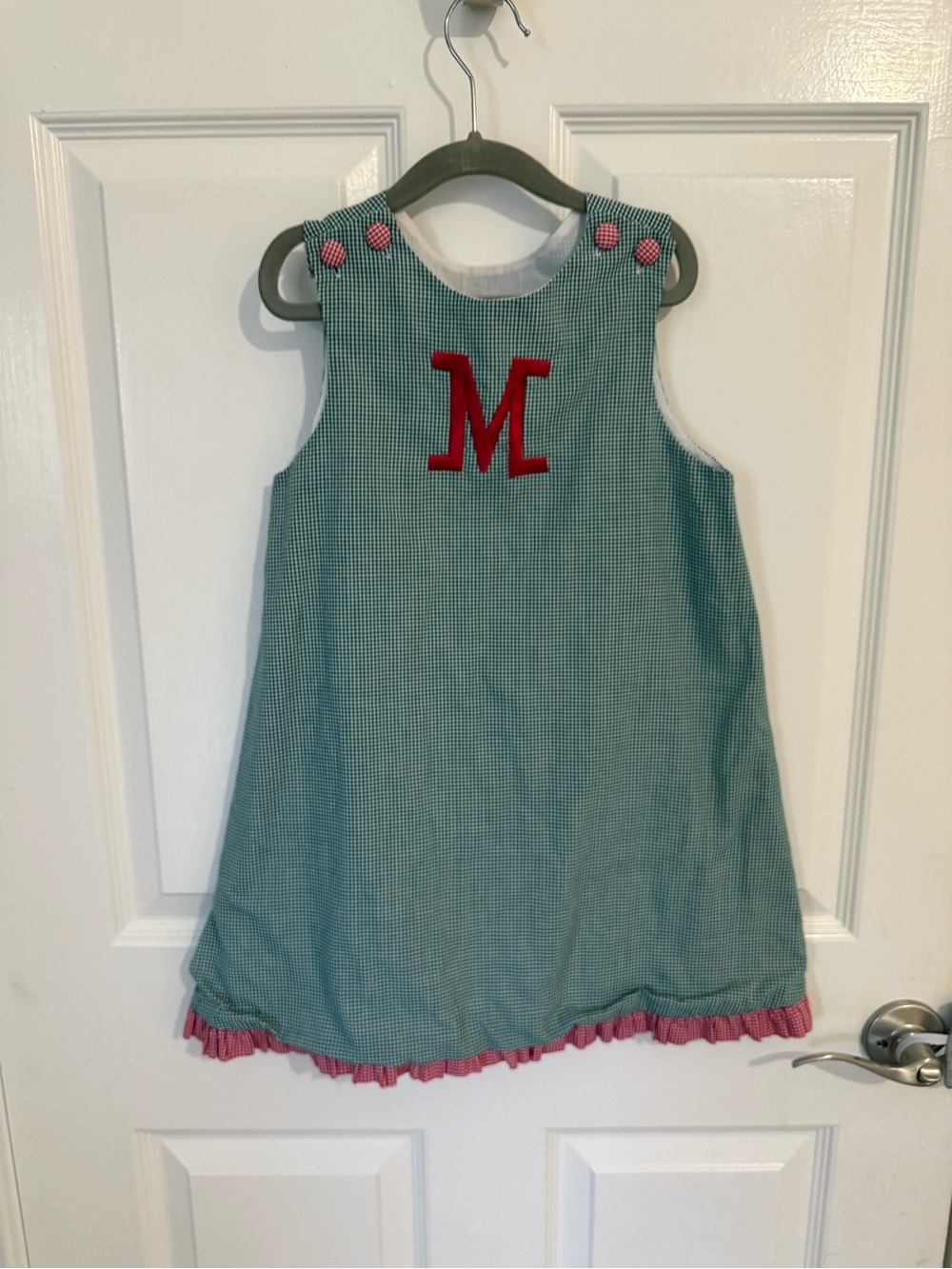 Remember Nguyen embroidered “m” dress size 6